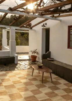 Layered Jutemattor-The Sicilian Jutematta 75x200 cm, Natur