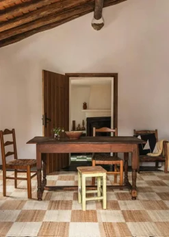 Layered Jutemattor-The Sicilian Jutematta 75x200 cm, Natur