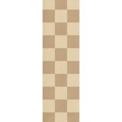 Layered Jutemattor-The Sicilian Jutematta 75x200 cm, Natur