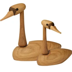 Spring Copenhagen Träfigurer|Dekorativa Accessoarer-The Swan Träfigur 13 cm,