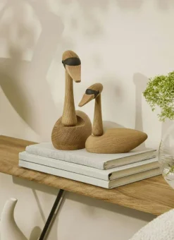 Spring Copenhagen Träfigurer|Dekorativa Accessoarer-The Swan Träfigur 13 cm,