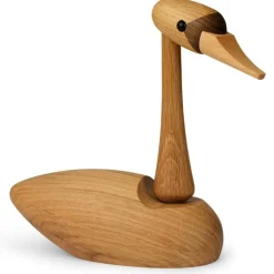 Spring Copenhagen Träfigurer|Dekorativa Accessoarer-The Swan Träfigur 13 cm,