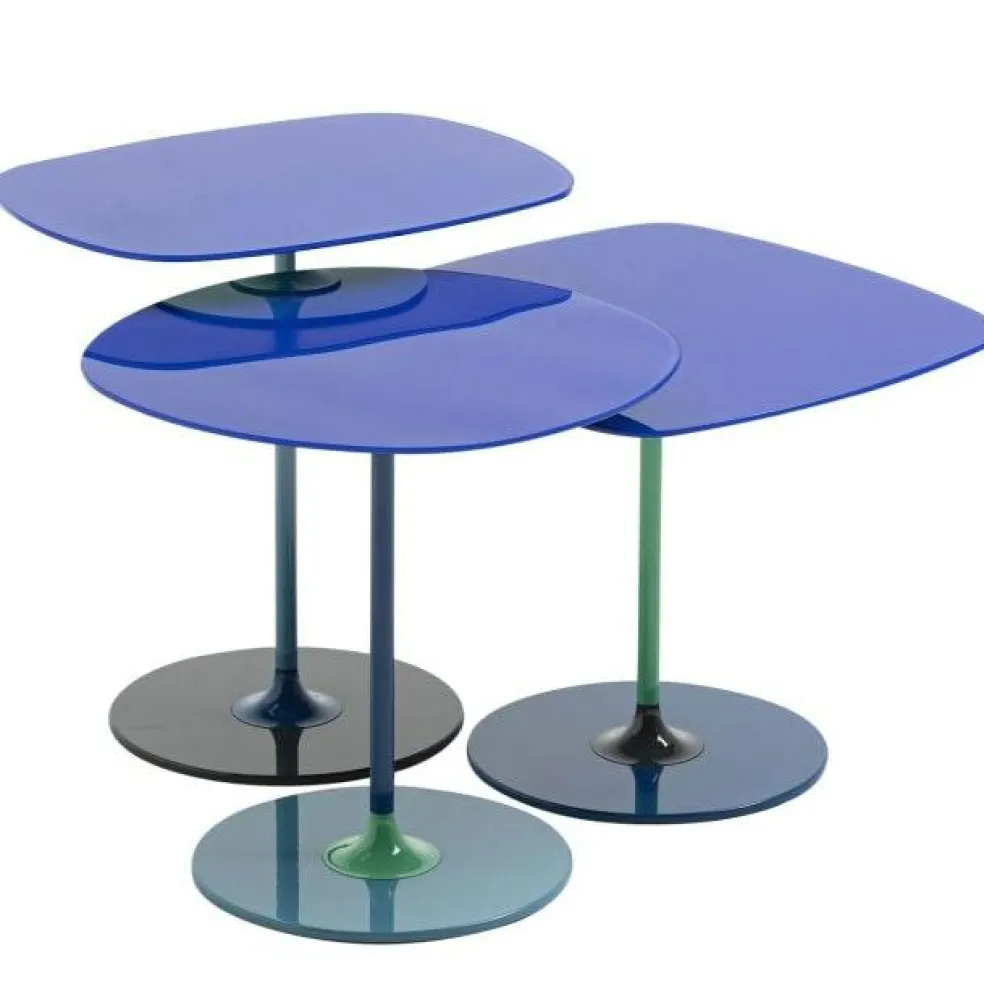 Thierry Soffbord 50x50 cm, Vit