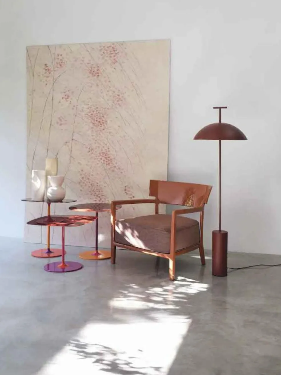 Thierry Soffbord 50x50 cm, Vit