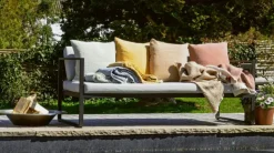 Thyme Pläd 130x180 cm, Grå