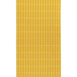 Marimekko Dukar & Löpare-Tiiliskivi Duk 135x245 cm, Sahram Yellow / Off-white