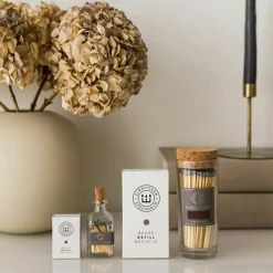 Eldstickan Tillbehör Ljusstakar & Ljuslyktor-Tändsticksask Stor Refill, Vit