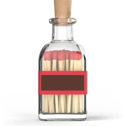 Eldstickan Tillbehör Ljusstakar & Ljuslyktor-Tändsticksburk Liten, Gran