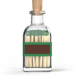 Eldstickan Tillbehör Ljusstakar & Ljuslyktor-Tändsticksburk Liten, Gran