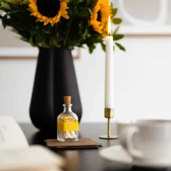 Eldstickan Tillbehör Ljusstakar & Ljuslyktor-Tändsticksburk Liten, Gran