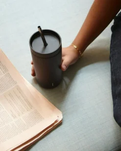 Stelton Termosmuggar-To Go Sip Termosmugg Med Sugrör 40 cl, Heather