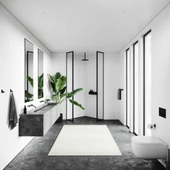 Nichba Toalettborstar-Toalettborste, Svart