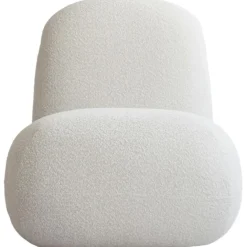 Toe Flat Fåtölj, Off-white Bouclé