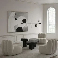 Toe Fåtölj, Bouclé