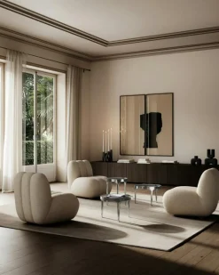 Toe Fåtölj, Bouclé