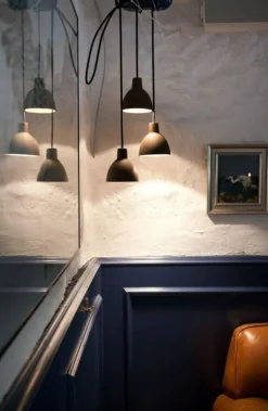 Louis Poulsen Fönsterlampor|Pendellampor-Toldbod Pendel 17 cm, Svart