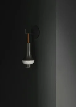 Louis Poulsen Portabla Lampor|Portabla Lampor-Tomoshi Bordslampa Portabel, Mörkbrun