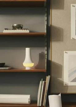 Louis Poulsen Portabla Lampor|Portabla Lampor-Tomoshi Bordslampa Portabel, Mörkbrun