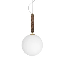 Globen Lighting Pendellampor-Torrano 30 Pendel, Travertin