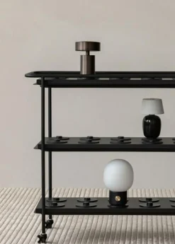 Audo Copenhagen Portabla Lampor|Portabla Lampor-Torso Lampa Portabel Ø11,7 cm, Rubinröd