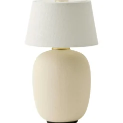 Audo Copenhagen Portabla Lampor|Portabla Lampor-Torso Lampa Portabel Ø11,7 cm, Rubinröd