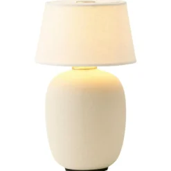 Audo Copenhagen Portabla Lampor|Portabla Lampor-Torso Lampa Portabel Ø11,7 cm, Rubinröd