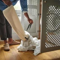 Tota Trio Tvättkorg 90 L, Ecru