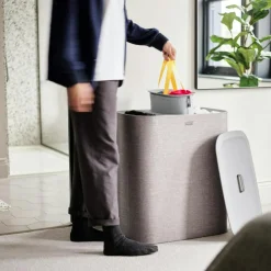 Tota Trio Tvättkorg 90 L, Ecru