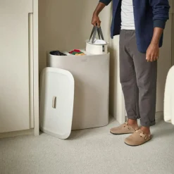 Tota Trio Tvättkorg 90 L, Ecru