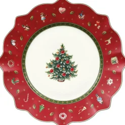 Villeroy & Boch Julserviser|Mattallrikar-Toy's Delight Frukostfat 24 cm, Vit