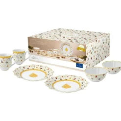 Villeroy & Boch Julserviser|Serviser & Startset-Toy's Delight Frukostset Jubileumsutgåva, 6-pack