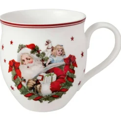 Villeroy & Boch Julserviser-Toy's Delight Mug, Santa Claus colored