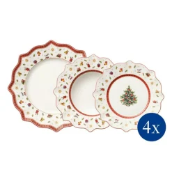 Toy's Delight Tallrik, 12-pack