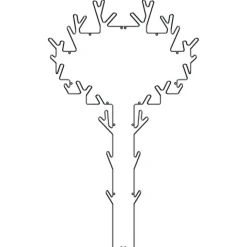 Tree Klädhängare, Svart