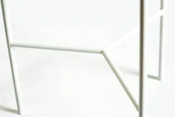 Tribeca Sidobord 47 cm, Oljad Rustik Ek/Svarta Ben