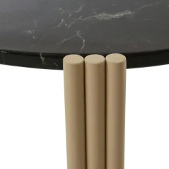 AYTM Soffbord-Tribus Soffbord 80 cm, Guld / Svart