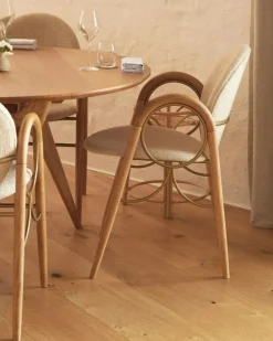 Triiio Matbord Ø135 cm, Oljad Ek