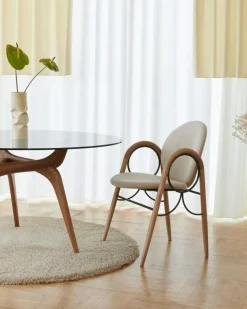 Triiio Matbord Ø135 cm, Oljad Ek