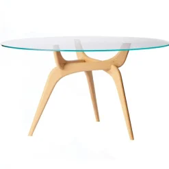 Triiio Matbord Ø135 cm, Oljad Ek