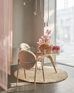 Triiio Matbord Ø135 cm, Oljad Ek