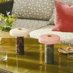 Trip Bordslampa Portabel, Vinröd