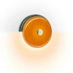 Trip Vägglampa, Marmor Ask / Grå