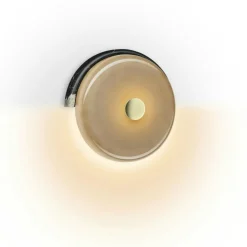 Trip Vägglampa, Marmor Ask / Grå