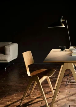 &Tradition Skrivbordslampor|Bordslampor-Tripod HM9 Bordslampa, Mattvit