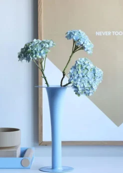 Design Letters Ljusstakar|Vaser-Trumpet Vas & Ljusstake 2-in-1, Gul