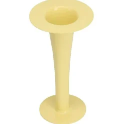 Design Letters Ljusstakar|Vaser-Trumpet Vas & Ljusstake 2-in-1, Gul