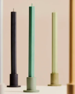 Tube Ljusstake Betong, Light Pink