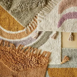 Tufted Badrumsmatta 60x90 cm, Taupe