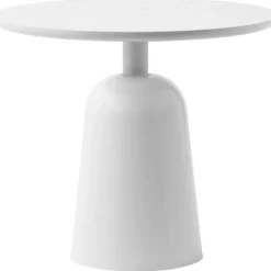 Turn Soffbord , Vit Marmor