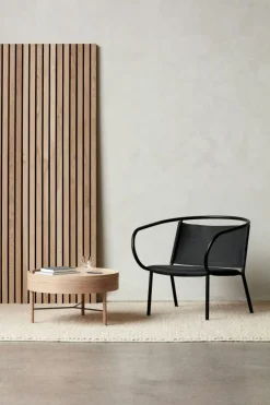 Turning Bord, White Oak ø65 cm